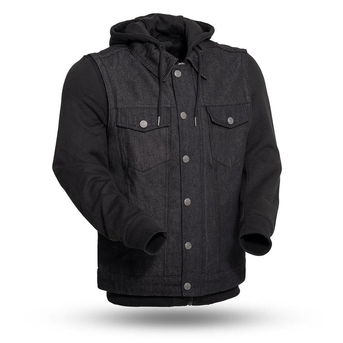 Men's Rook Vest W/Hoodie: Features:

Men's Concealed Carry Denim Vest With Hood
20 oz