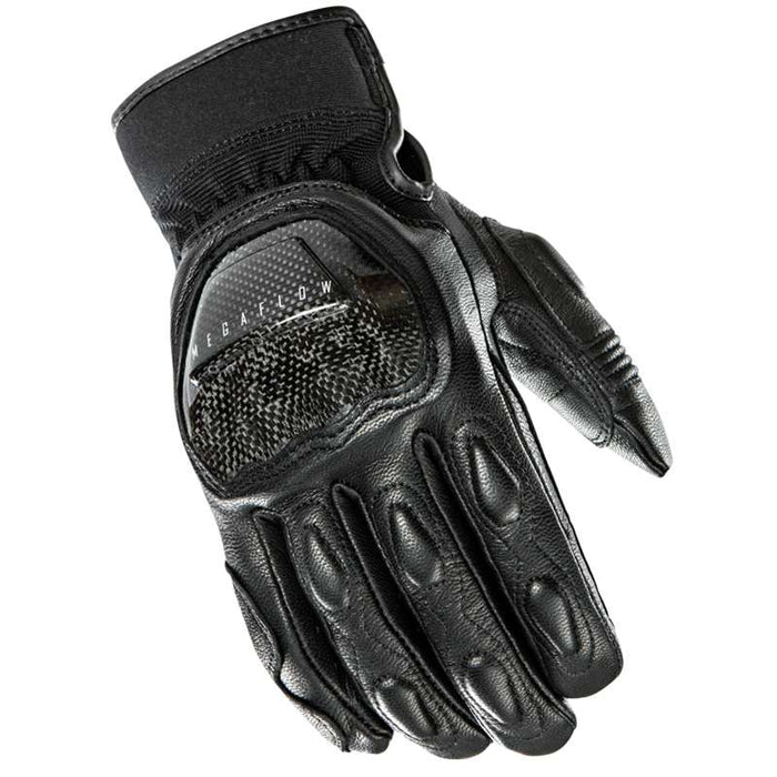 Men's Speedway Gloves Black: Description
Drum Dyed Cowhide
Features:

Drum dyed cowhide leather construction
Carbon vented kn