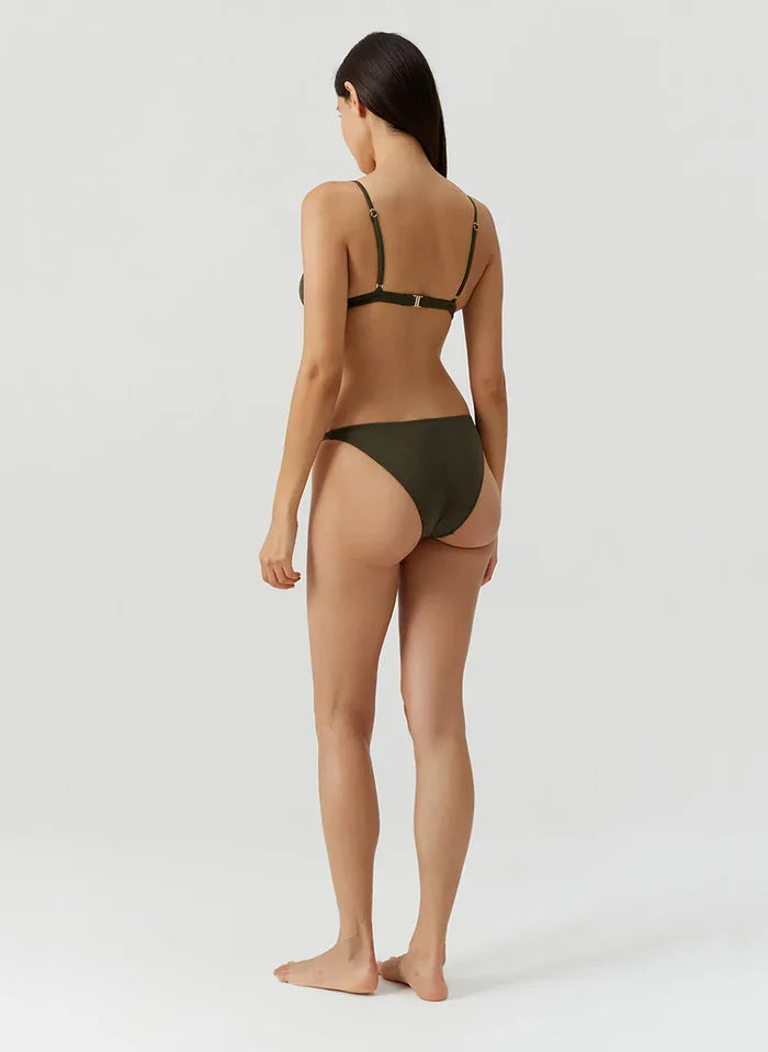 Swimwear Melissa Odabash Mexico Bikini Bottom Olive Apoella