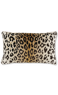 Mimi Velvet Rectangle Cushion - Tan