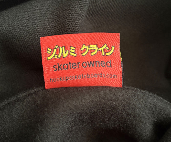 Misaki HEAVYWEIGHT HOODED SWEATSHIRT - BLACK