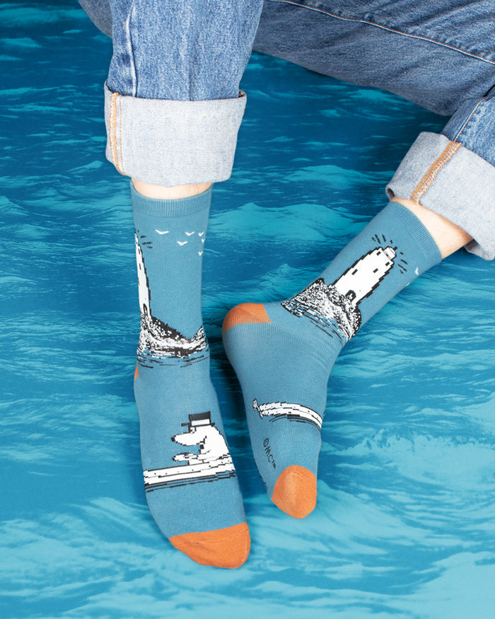 Moominpappa Boating Men Socks