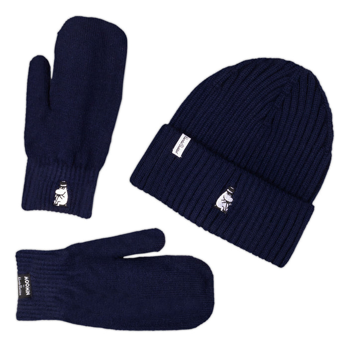 Moominpappa Mittens and Beanie Combo