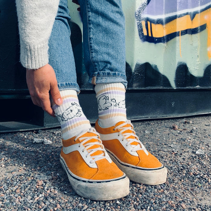 Moomintroll Women's Retro Socks