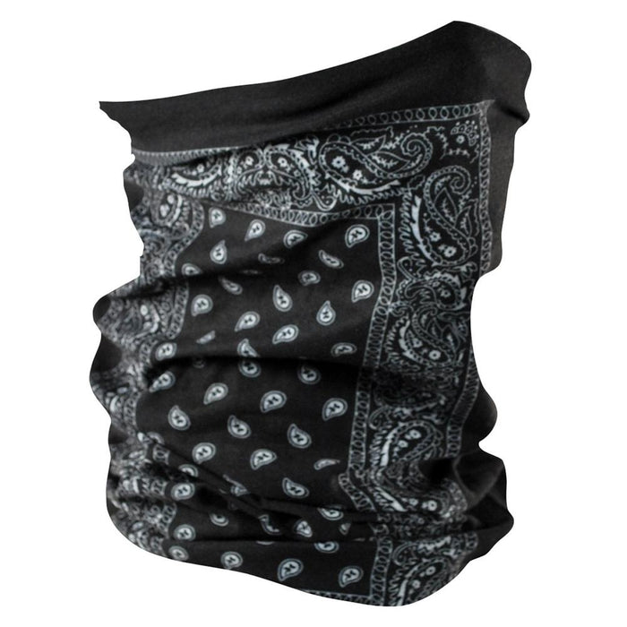 Motley Tube Black Paisley: Made from breathable, moisture wicking polyester, the ZANheadgear Motley Tube is comfortable to we