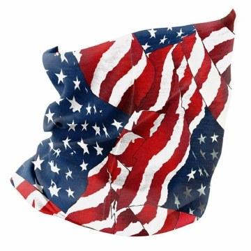 Motley Tube Wavy American Flag: Made from breathable, moisture wicking polyester, the ZANheadgear Motley Tube is comfortable