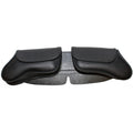 Motorcycle Windshield Bag 2 Pockets: Features:

Made from lightweight PVC
Water resistant
Soft cushioned lining
Velcro closur