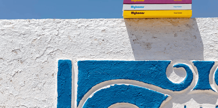 Books Yiorgos Kordakis Mykonos Mediterranean Cycladic Yellow O/S Apoella