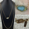 Necklace Layered By Clothes Mentor