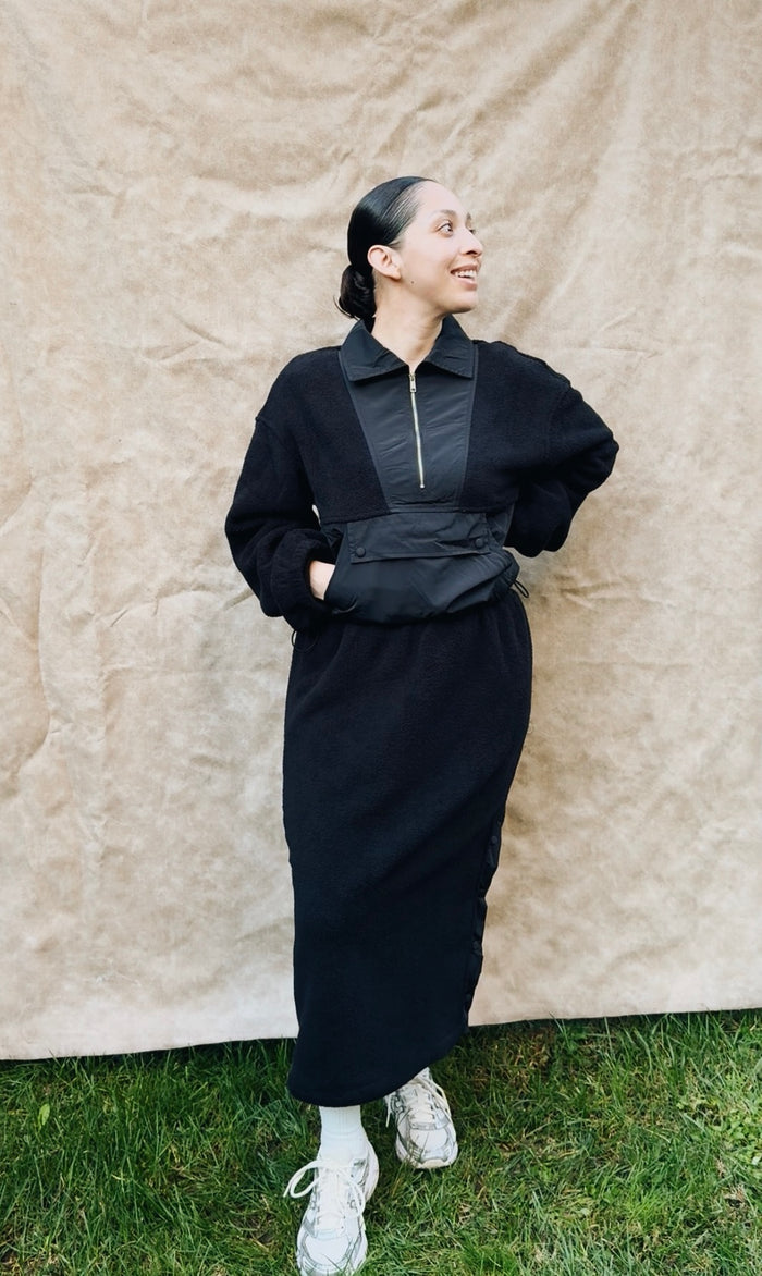 Noir Active Skirt Set