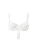 Swimwear Melissa Odabash Noto Cup Bikini Top Cream Ribbed Apoella