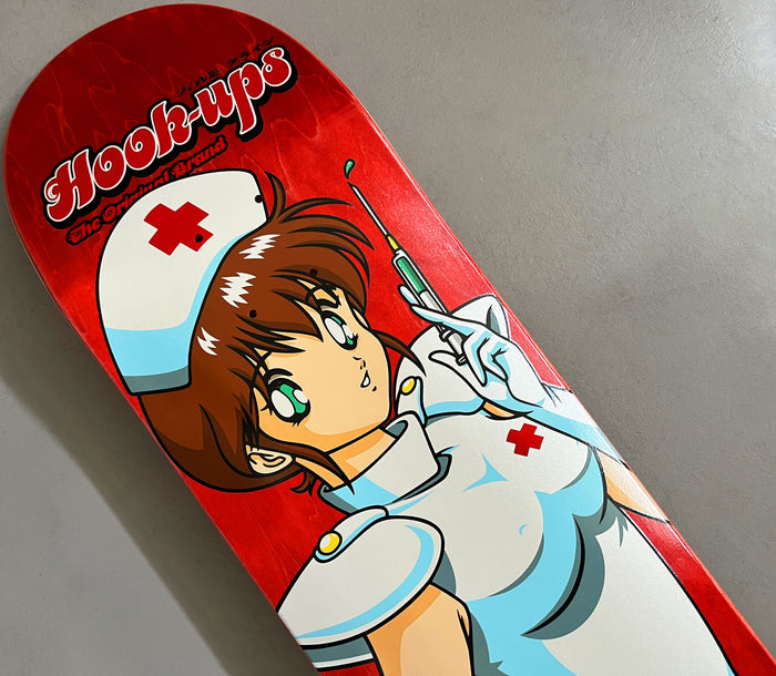 Nurse Girl Natsume NEW RED STAIN- 8.25 X 32