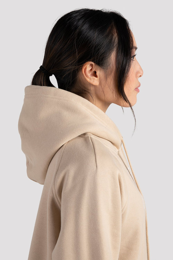 Off-Duty Terry Crop Hoodie