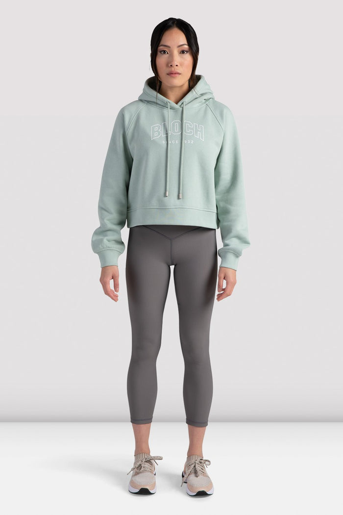 Off-Duty Terry Crop Hoodie