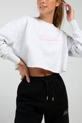 Off-Duty Terry Cropped Crew