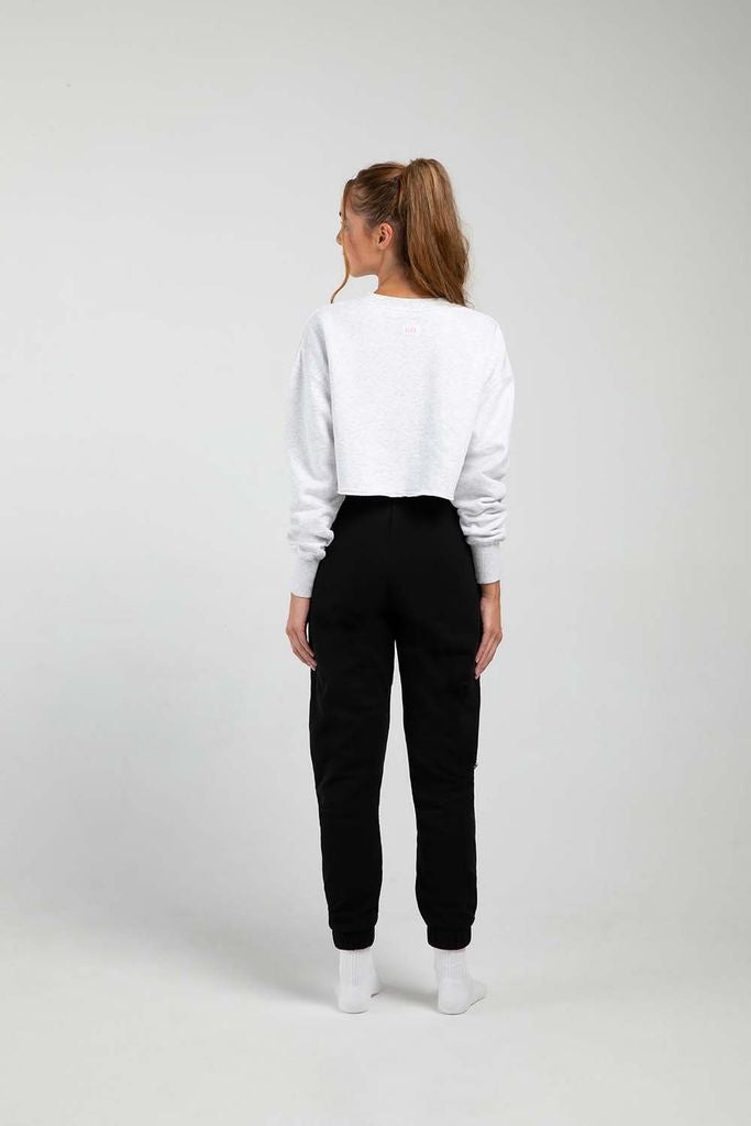 Off-Duty Terry Cropped Crew