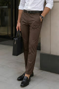 Party Wear Pant Brown