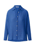 APLA Omikron Crinkled Shirt Royal Blue Apoella