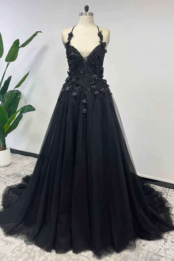 One-tier Lace Edge Tulle Chapel Veils with Appliques CV0400