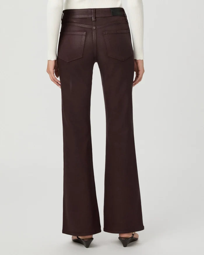 Pa8799 Sofia Flare Jean - Mulberry Coated