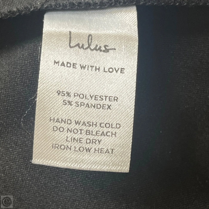 Pants Dress By Lulus In Black, Size: L