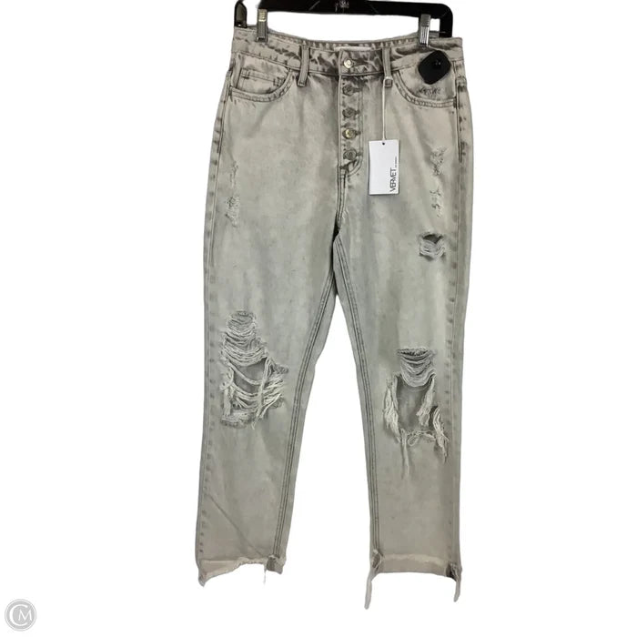 Pants Other By Vervet In Grey Denim, Size: 4 (27)