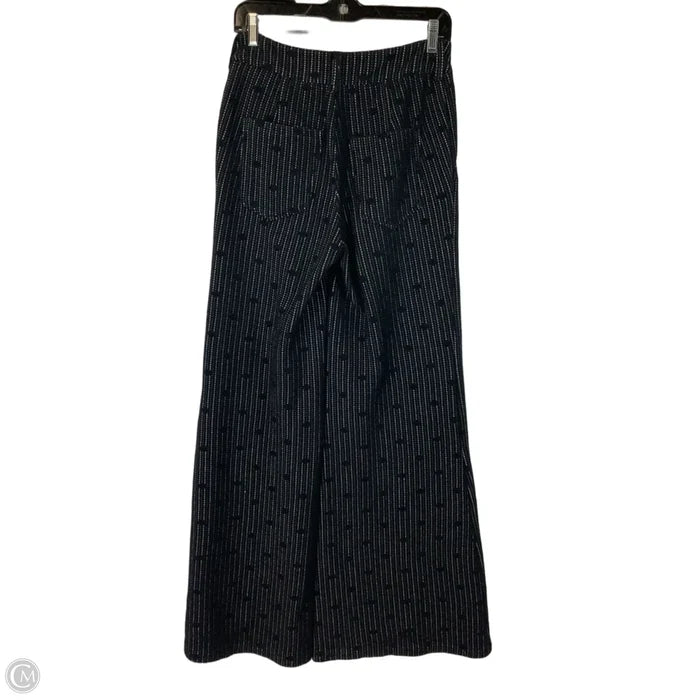 Pants Wide Leg By Anthropologie In Navy, Size: 0