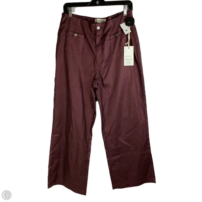Pants Wide Leg By Charlie B In Purple, Size: 12