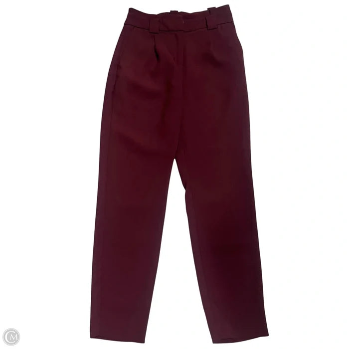 Pants Wide Leg By White House Black Market In Red, Size: 10