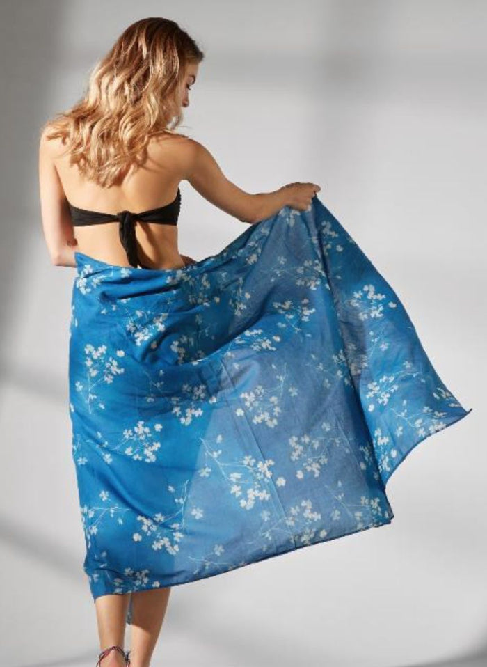 Pareo Blue Cicada Pareo Maxi Wrap Skirt Bliss O/S / Bliss Apoella