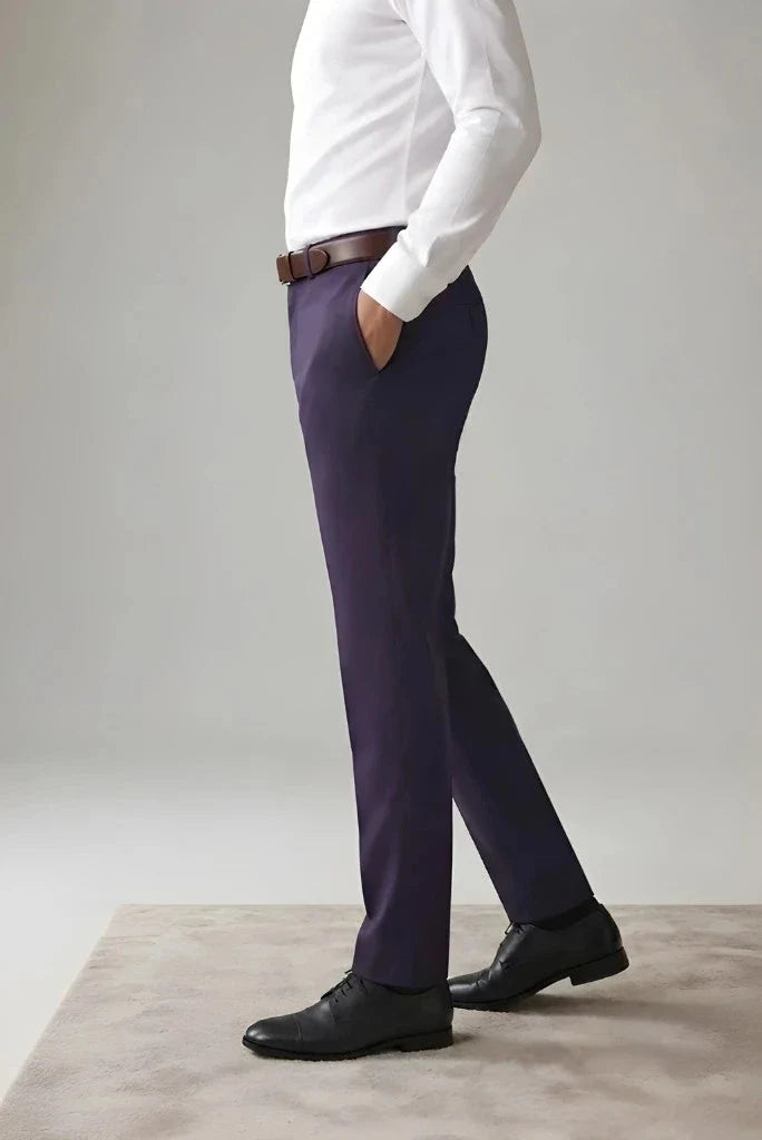 Party Wear Purple Pant For Men