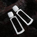 Personalized geometric fashion all-in-one mid-length ear clips 619606833719 - COCOMELODY