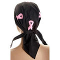 Pink Ribbons/Black Headwrap: Made in USA: often held to higher product quality standards
