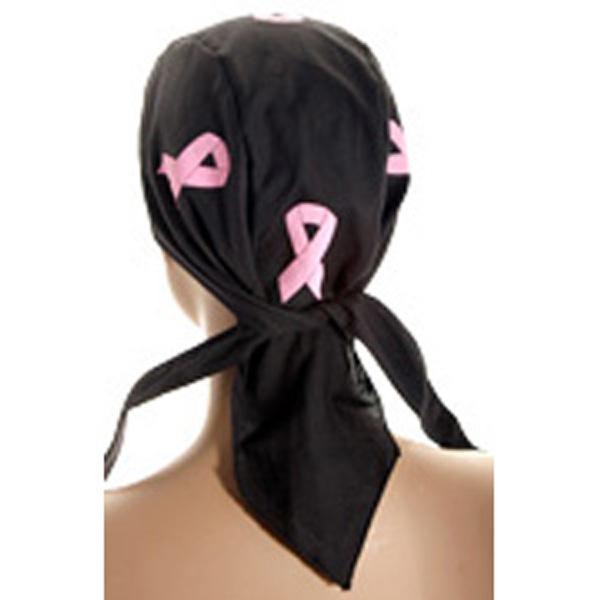 Pink Ribbons/Black Headwrap: Made in USA: often held to higher product quality standards