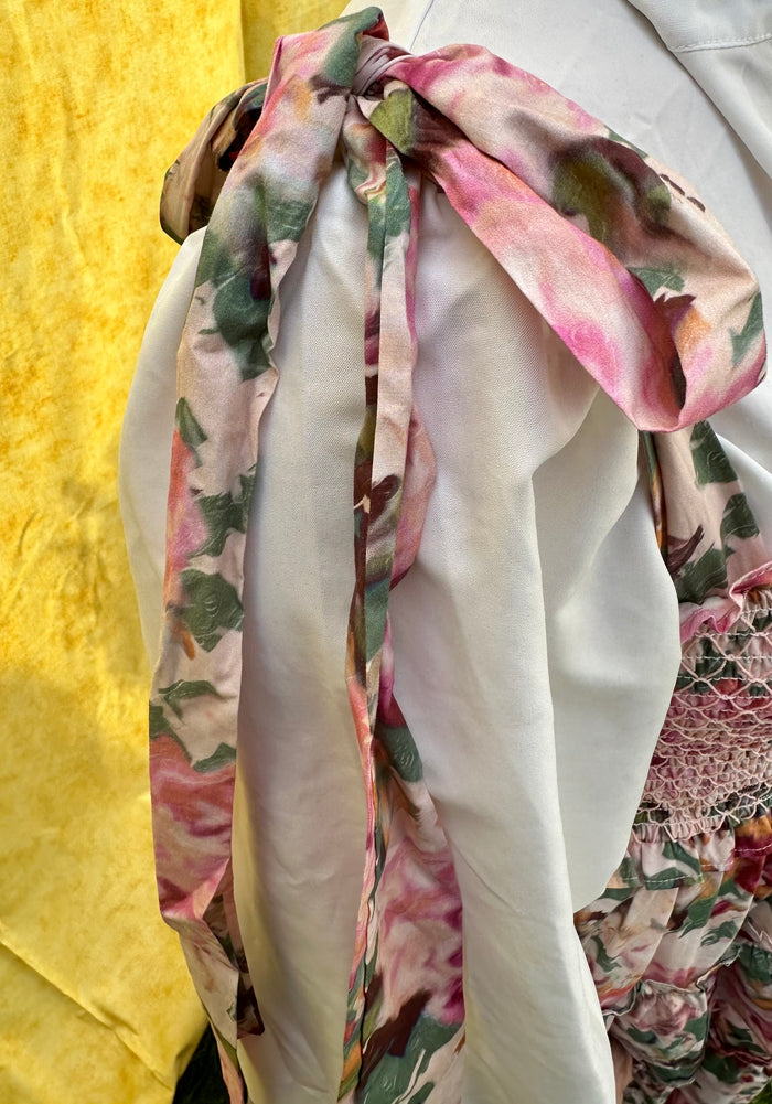 Pink Tiered Amira Dress