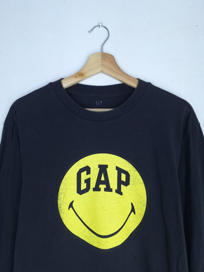 Polera Gap x Smiley