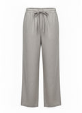 Pants APOELLA Pontus Linen Pants Grey Apoella