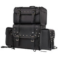 PVC Sissybar Bag With Studs PVC SB3: Features:

Features Studs
Dimensions - 21
