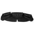 PVC Windshield Bag With Studs: Features:

Heavy Durable PVC
Features Studs
PVC Windshield Bag Set (3 Compartments)
Dimensions