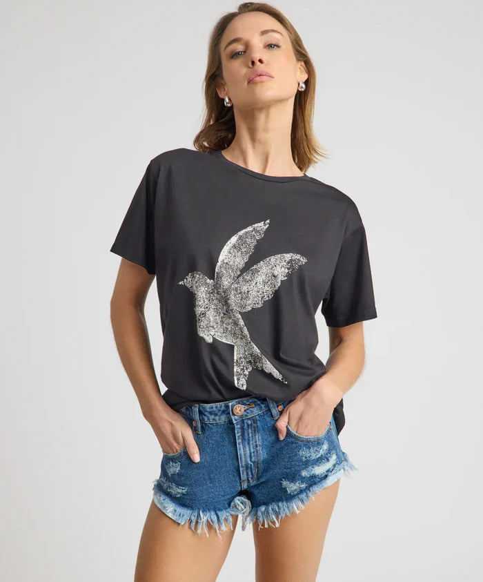 Shorts One Teaspoon Renegades High Waist Denim Shorts Badlands Blue Apoella