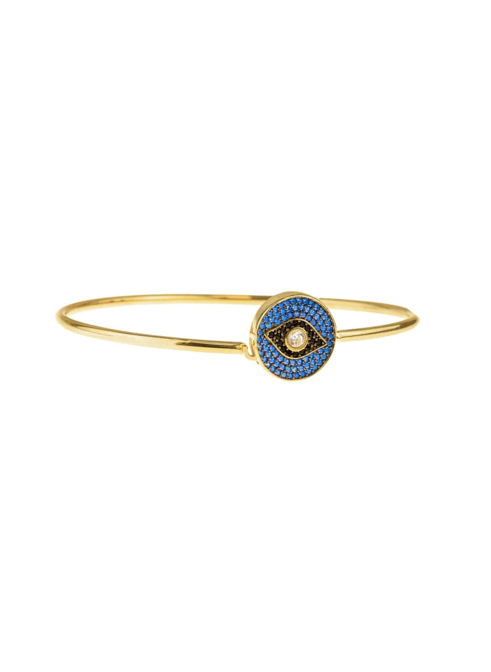 Bracelets ASTRA Round Eye Bracelet Gold-Sky-Black-White O/S Apoella