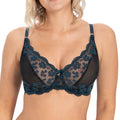 Samanta Lingerie Scarlett Soft High Apex Bra Azure