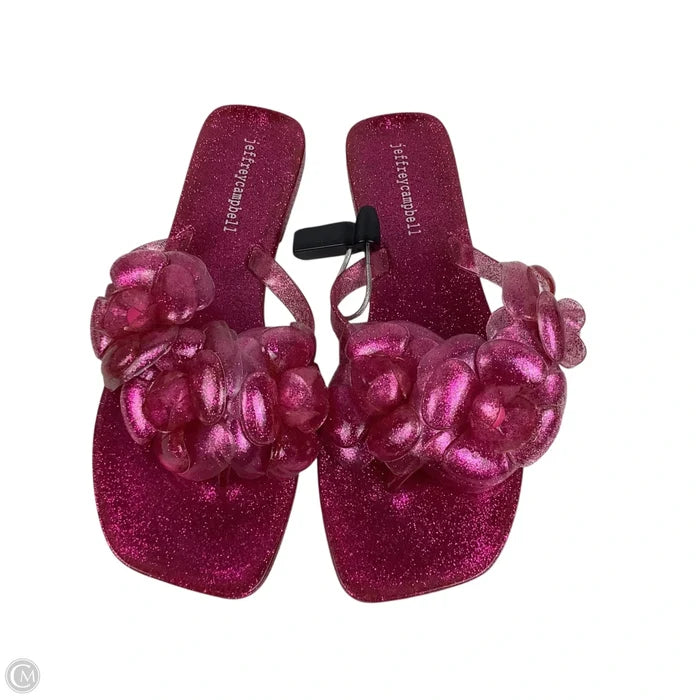 Sandals Flats By Jeffrey Campbell In Pink, Size: 8