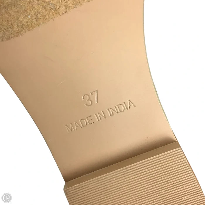 Sandals Flats By Maeve In Green, Size: 6.5 (37)