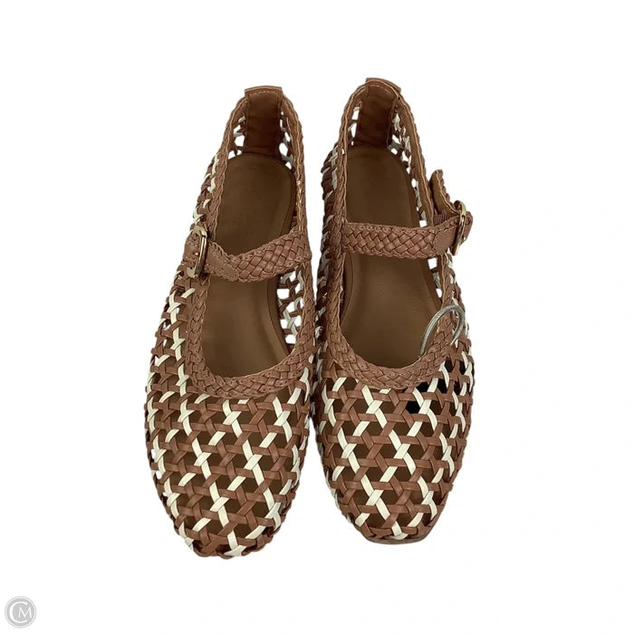 Sandals Flats By Universal Thread In Brown, Size: 6.5