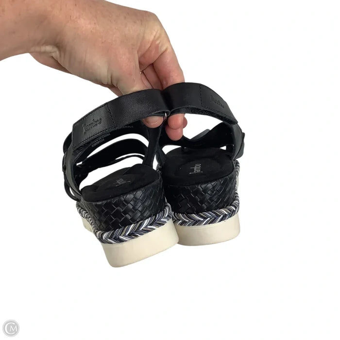 Sandals Heels Platform By Jambu In Black, Size: 8