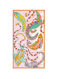 Scarf Inoui Editions Scarf 100 Cerfs Volants Rose O/S Apoella