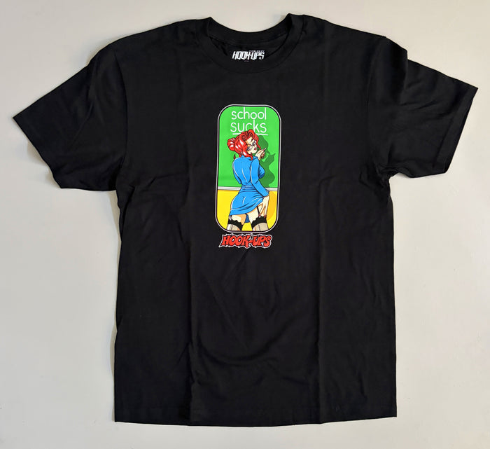 School Sucks T-shirt - BLACK