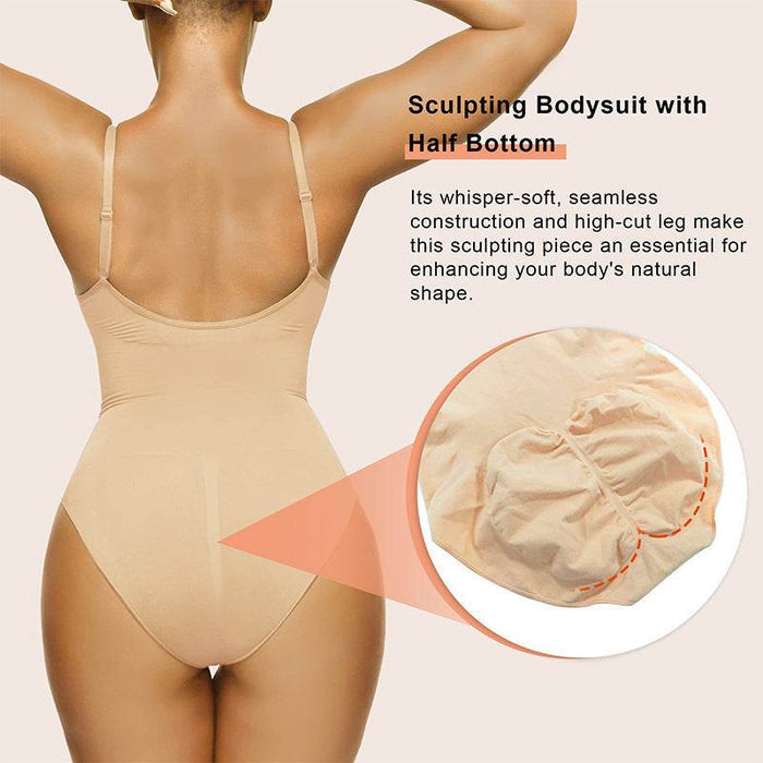Seamless Bodysuit Comfort Jumpsuit 825368947200 - COCOMELODY