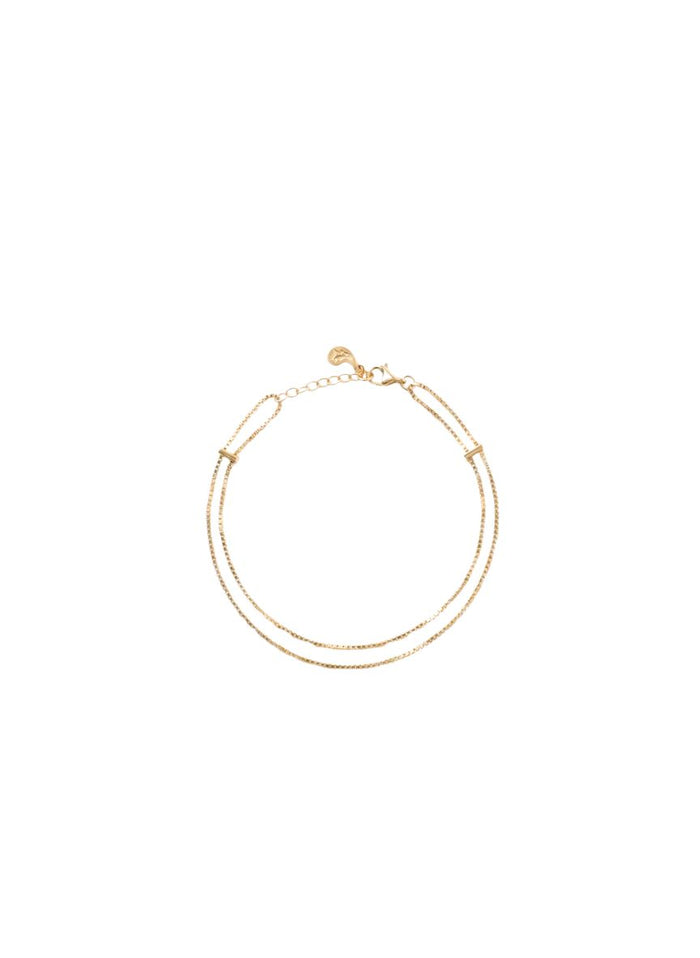 Bracelets Maggoosh Serene Bracelet Sterling Silver Gold Plated O/S Apoella